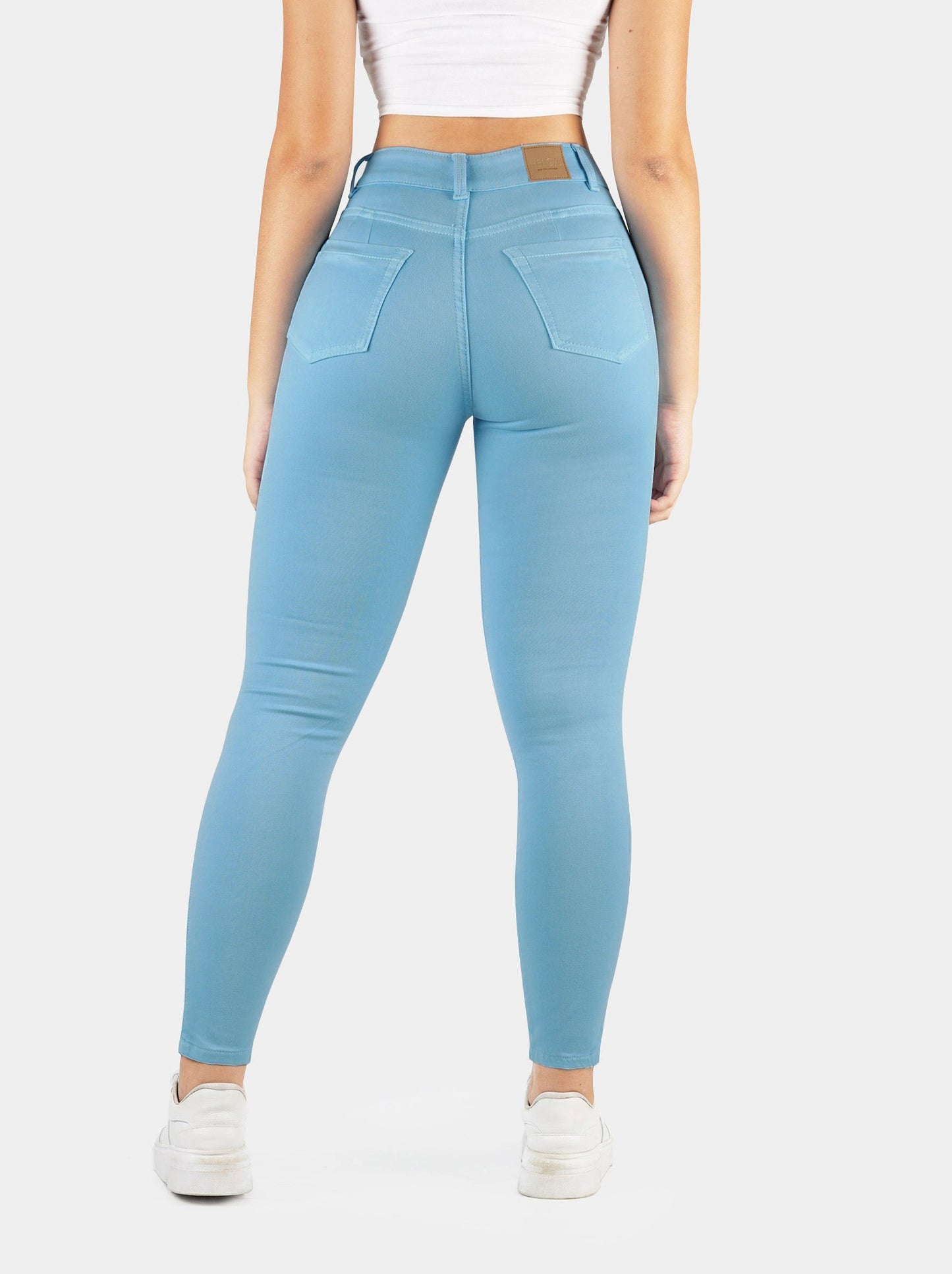 Jeans Skinny Strech, Tiro Alto Ref 1154