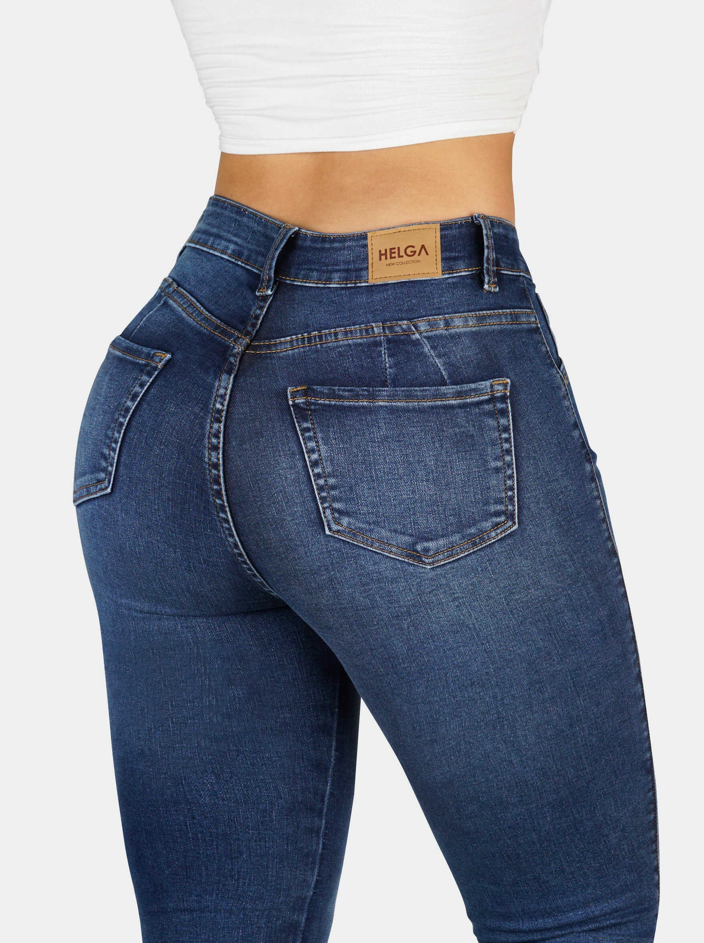 Jeans Skinny Strech, Tiro Alto Ref 1200