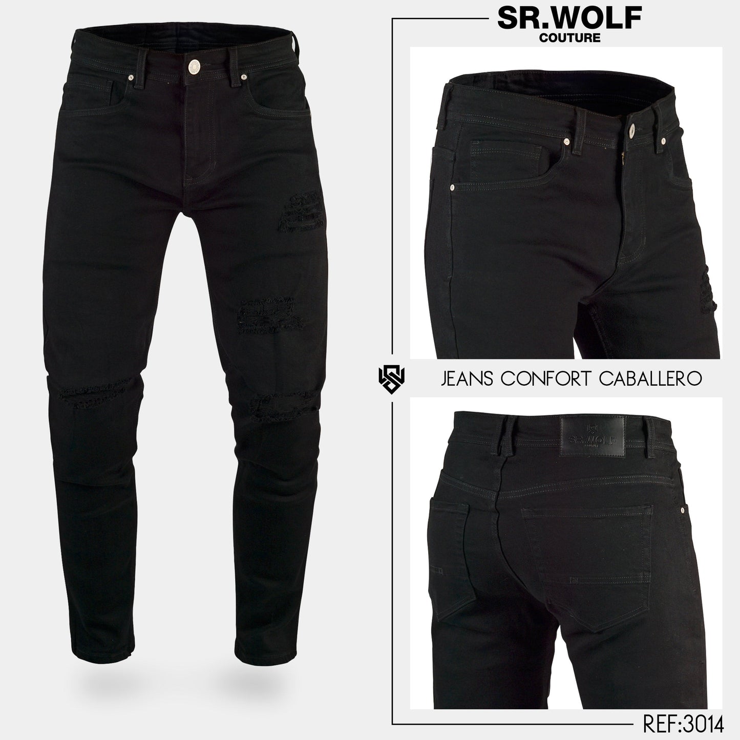 JEAN SLIM CONFORT HOMBRE 3014